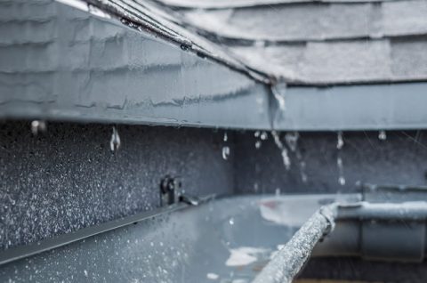 Leaking Gutter - Complete Roofing Southeast